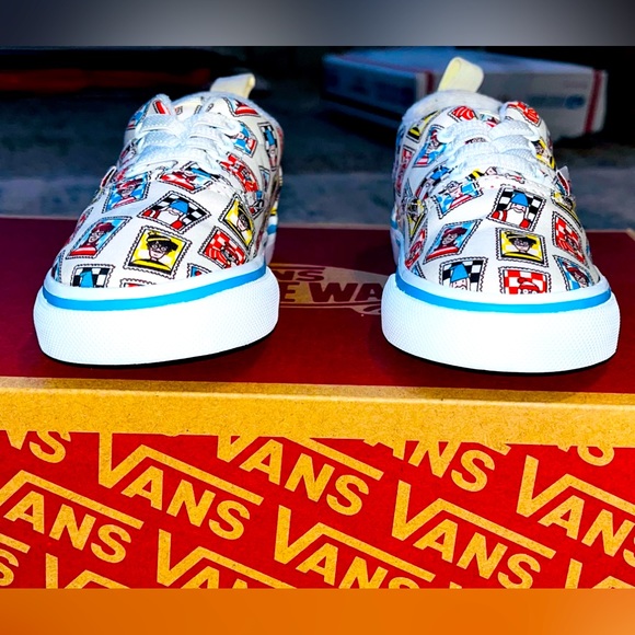 **SOLD** Vans X Waldo Collaboration (White/Multi-color), TD Size 6.5C - $30 - Picture 2 of 12